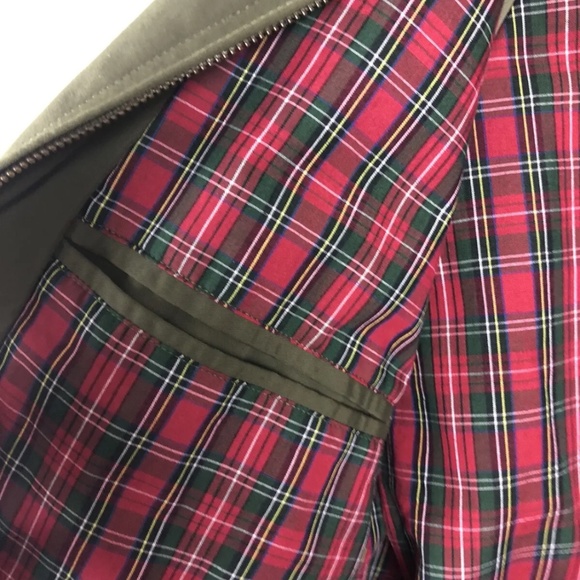 Orvis Weatherbreaker Jacket Harrington Bomber Green M - Picture 5 of 8